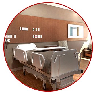 All types Premium rooms available at C3 Multispecialty Hospital, Indore