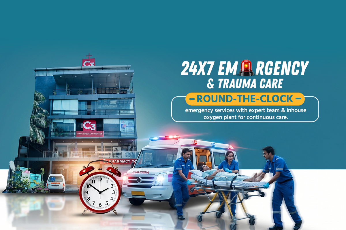 C3 Hospitals Banneer
